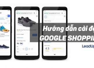 hướng dẫn cài đặt Google shopping