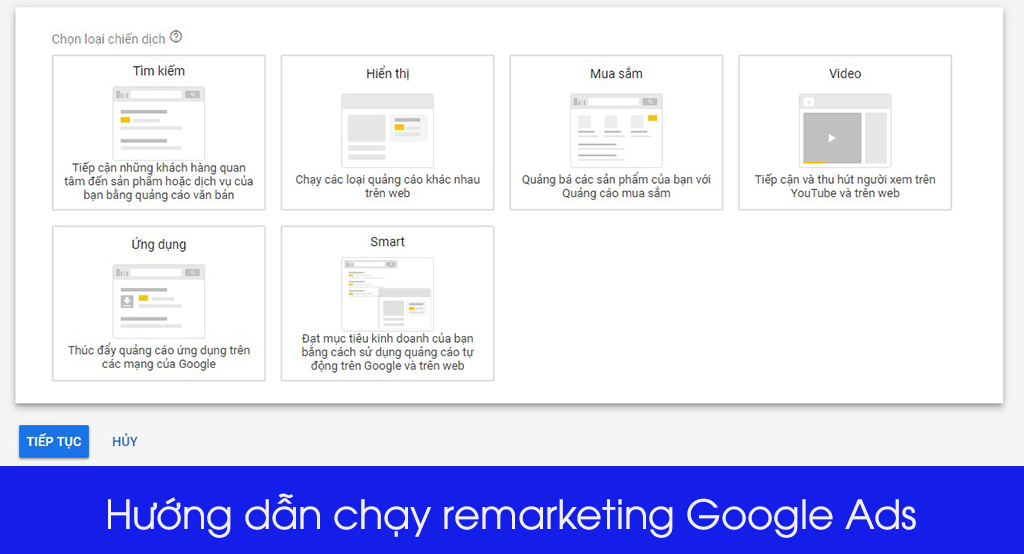 chạy remarketing google ads