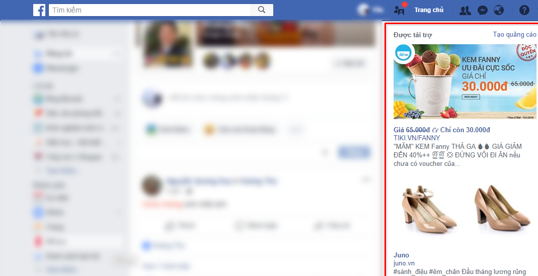 dịch vụ quảng cáo facebook
