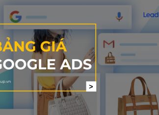 bảng giá quảng cáo google