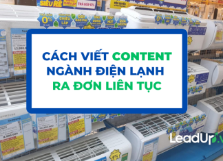 Cách viết content ngành điện lạnh